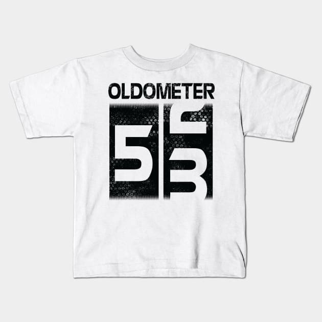 Oldometer Happy Birthday 53 Years Old Was Born In 1967 To Me You Papa Dad Mom Brother Son Husband Kids T-Shirt by Cowan79